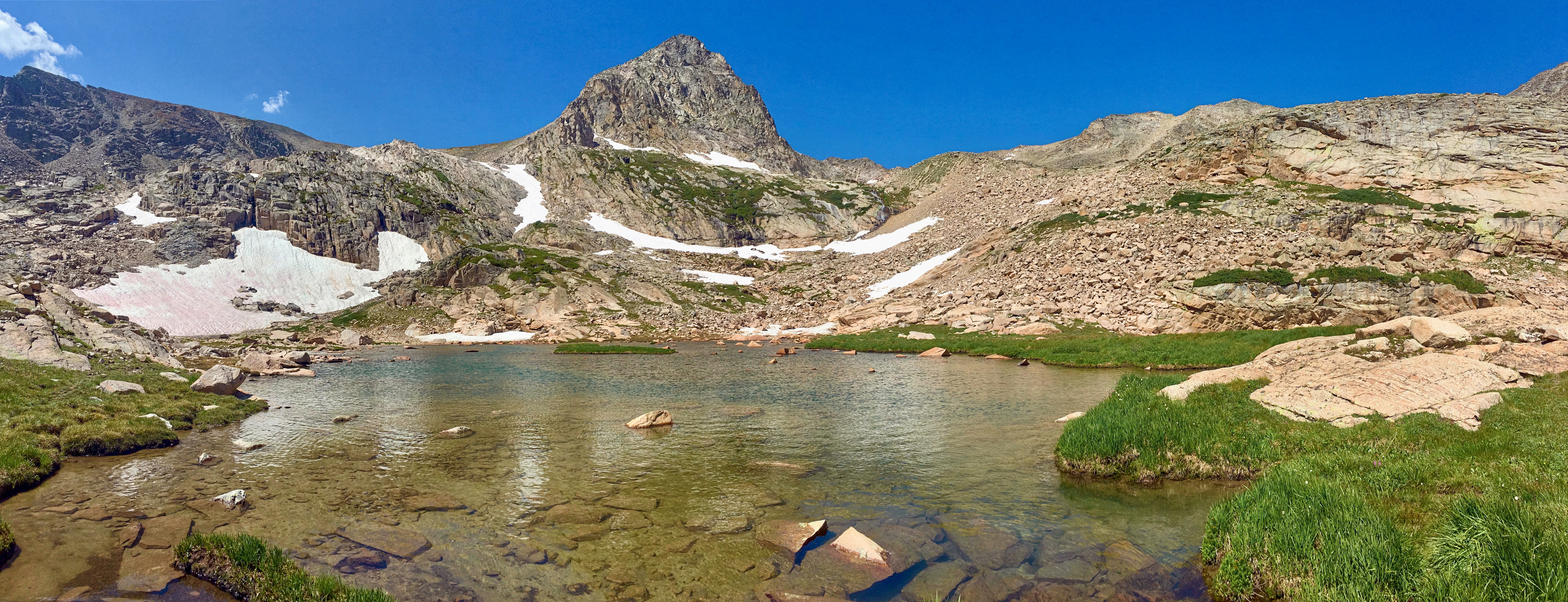 2017 - Mount Toll and Blue Lake, Indian Peaks Wilderness, Colorado. August, 2017.