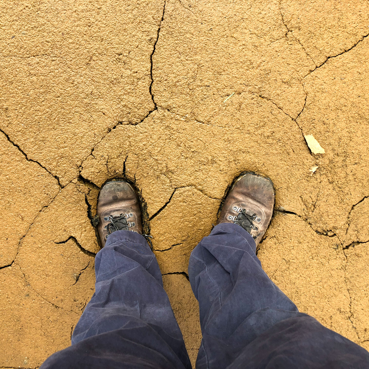 2018-herman-gulch - Feet sinking into the mud near the top. Herman Gulch, Colorado. September, 2018.